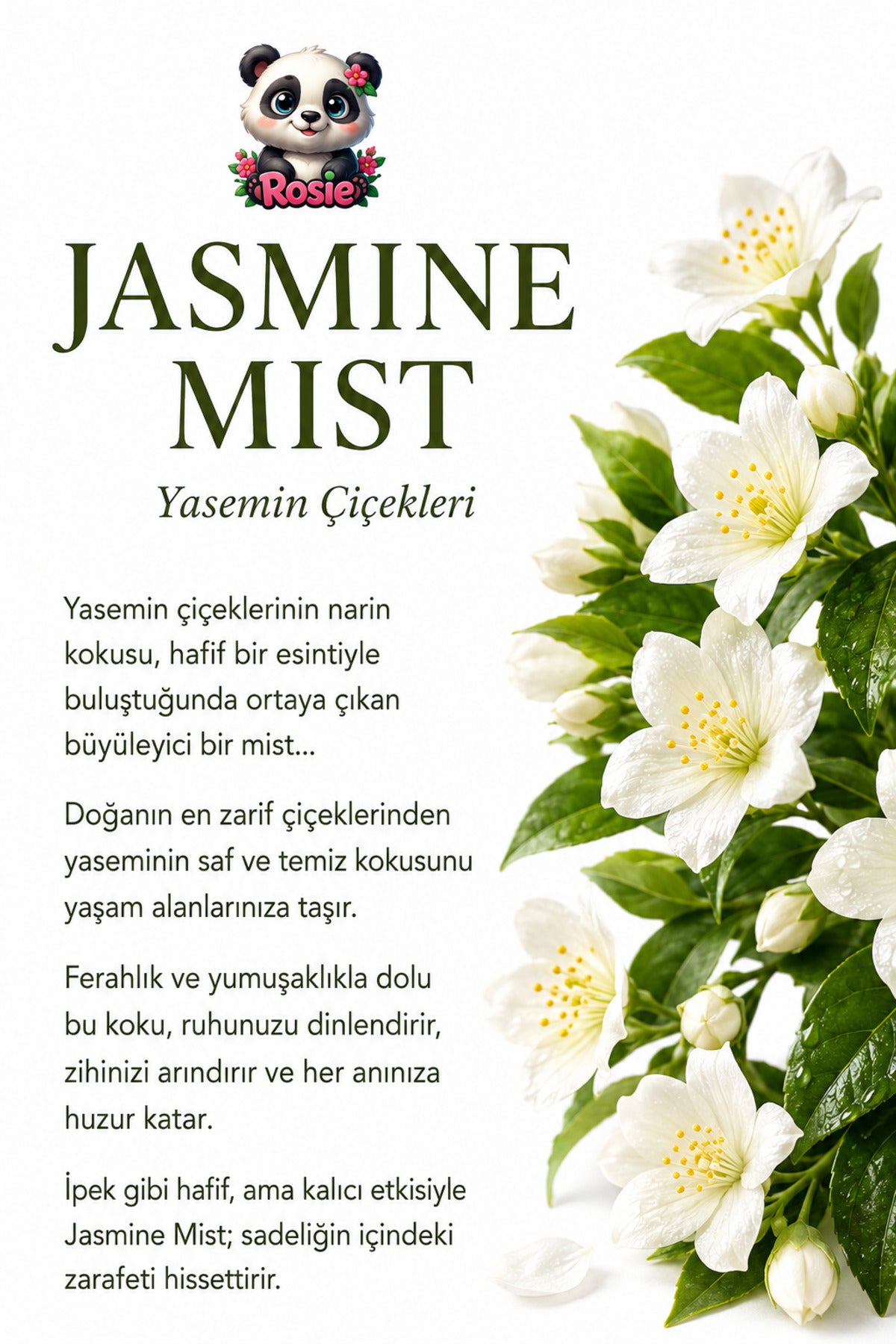 3'lü Jasmine Mist - Yasemin Çubuklu Oda Kokusu 100 ml