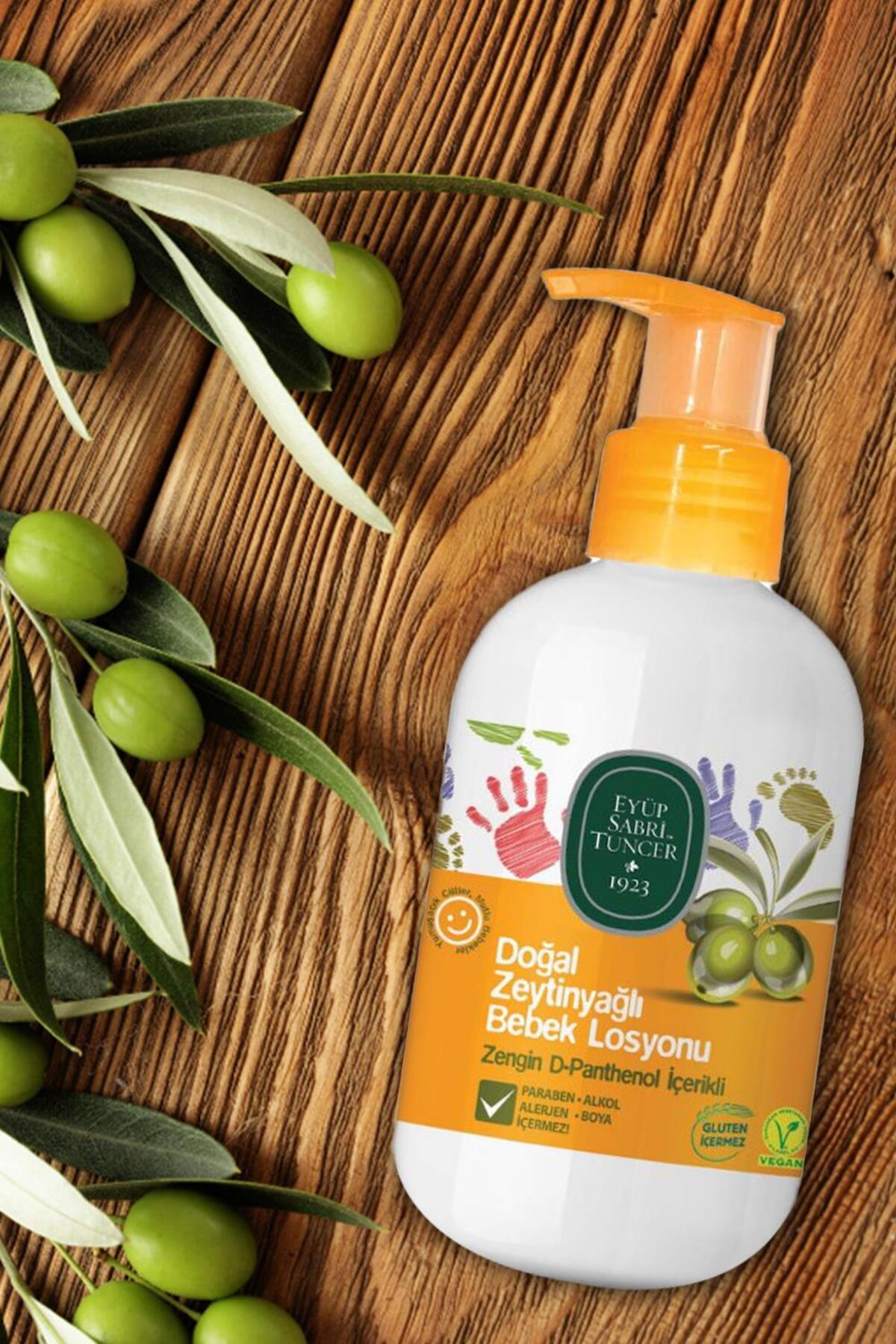 Zeytinyağlı Bebek Losyonu 280 ml 3'lü ve ROSIE Bebek Pamuğu