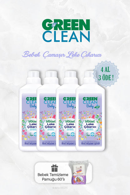 4 AL 3 ÖDE Bitkisel Bebek Leke Çıkarıcı 1000 ml
