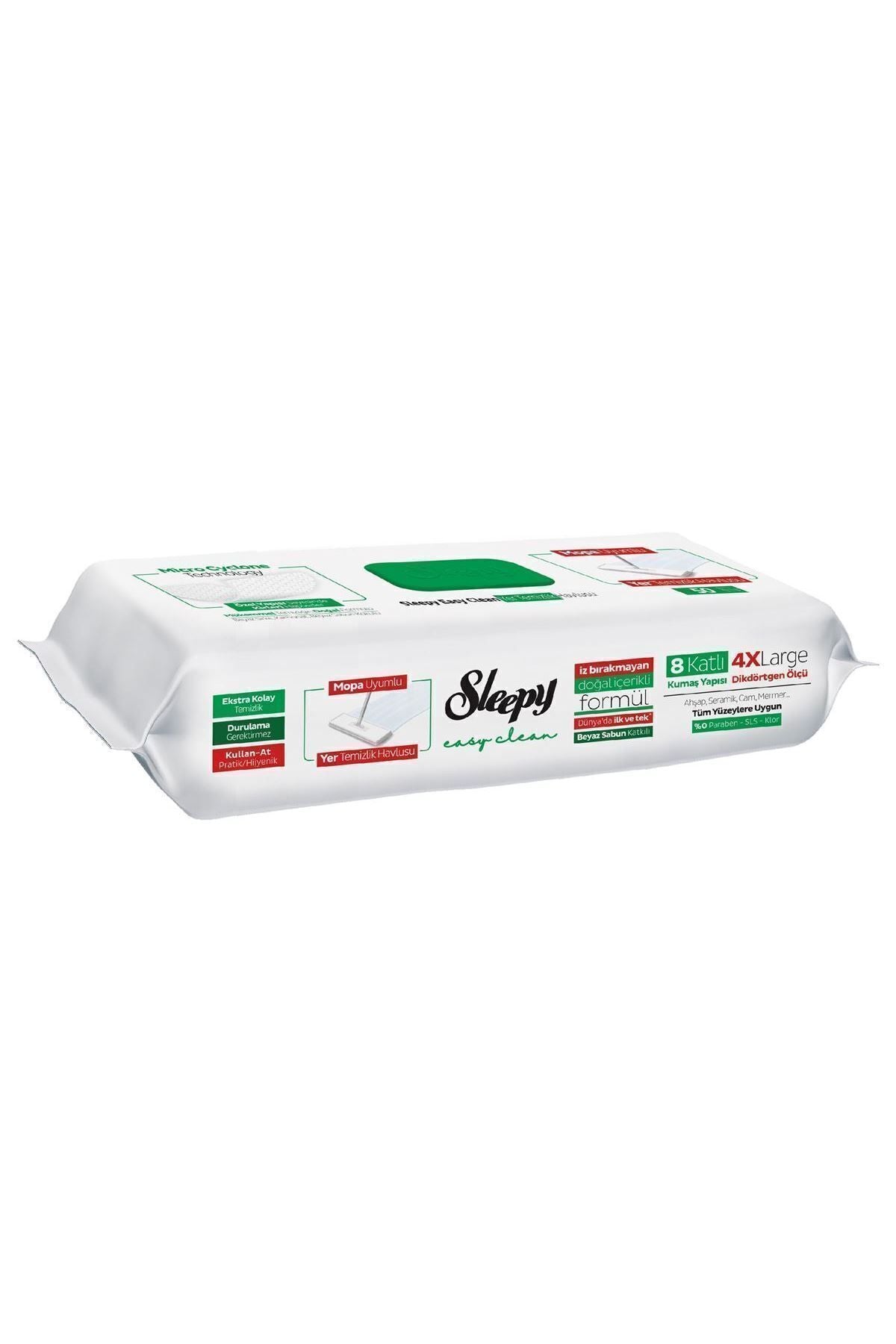 Easy Clean Mopa Uyumlu Yer Temizlik Havlusu&mendili Karma Paket 3x50 (150 YAPRAK)