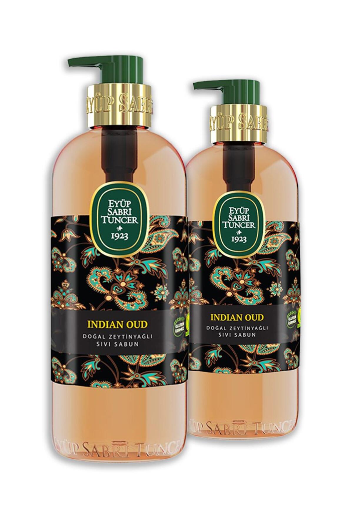 Indian Oud Doğal Zeytinyağlı Sıvı Sabun 500 ml x 2 Adet