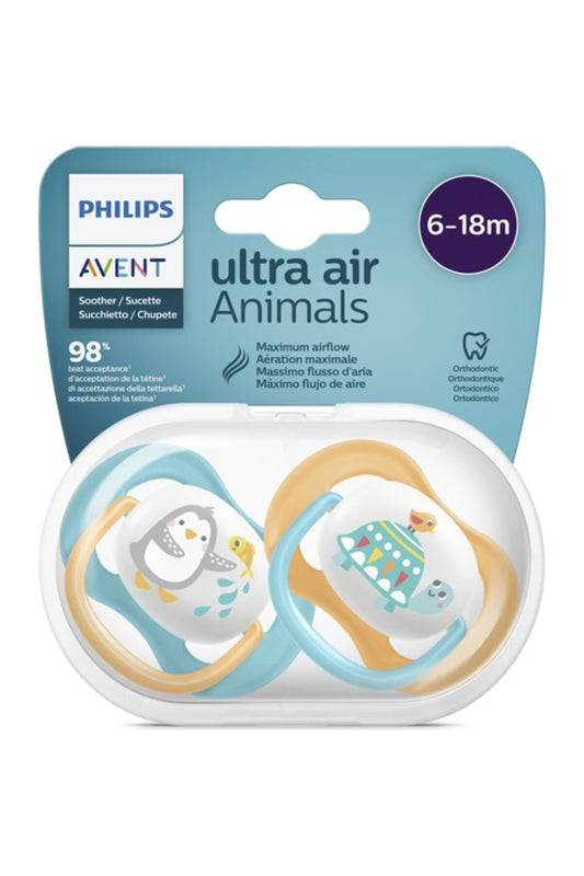 Ultra Air Emzik, Ortodontik, 6-18 Ay, Erkek, SCF080/07