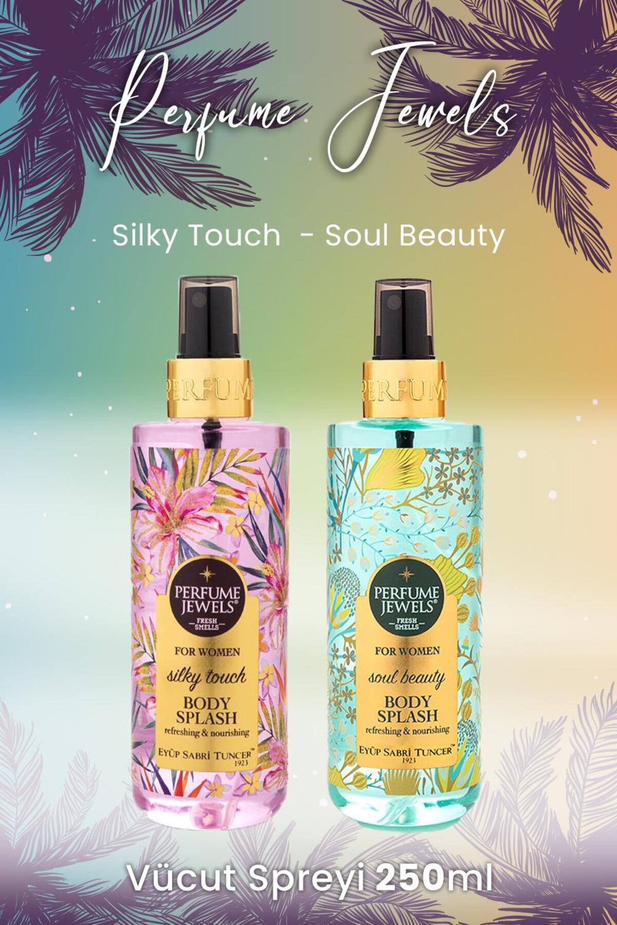 Pj Body Splash Silky Touch 250 ml ve Soul Beauty 250 ml
