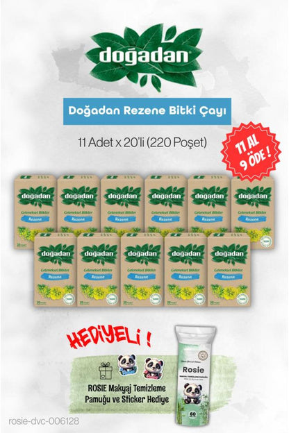 Rezene Bitki Çayı 20'li 11 AL 9 ÖDE ve Rosie