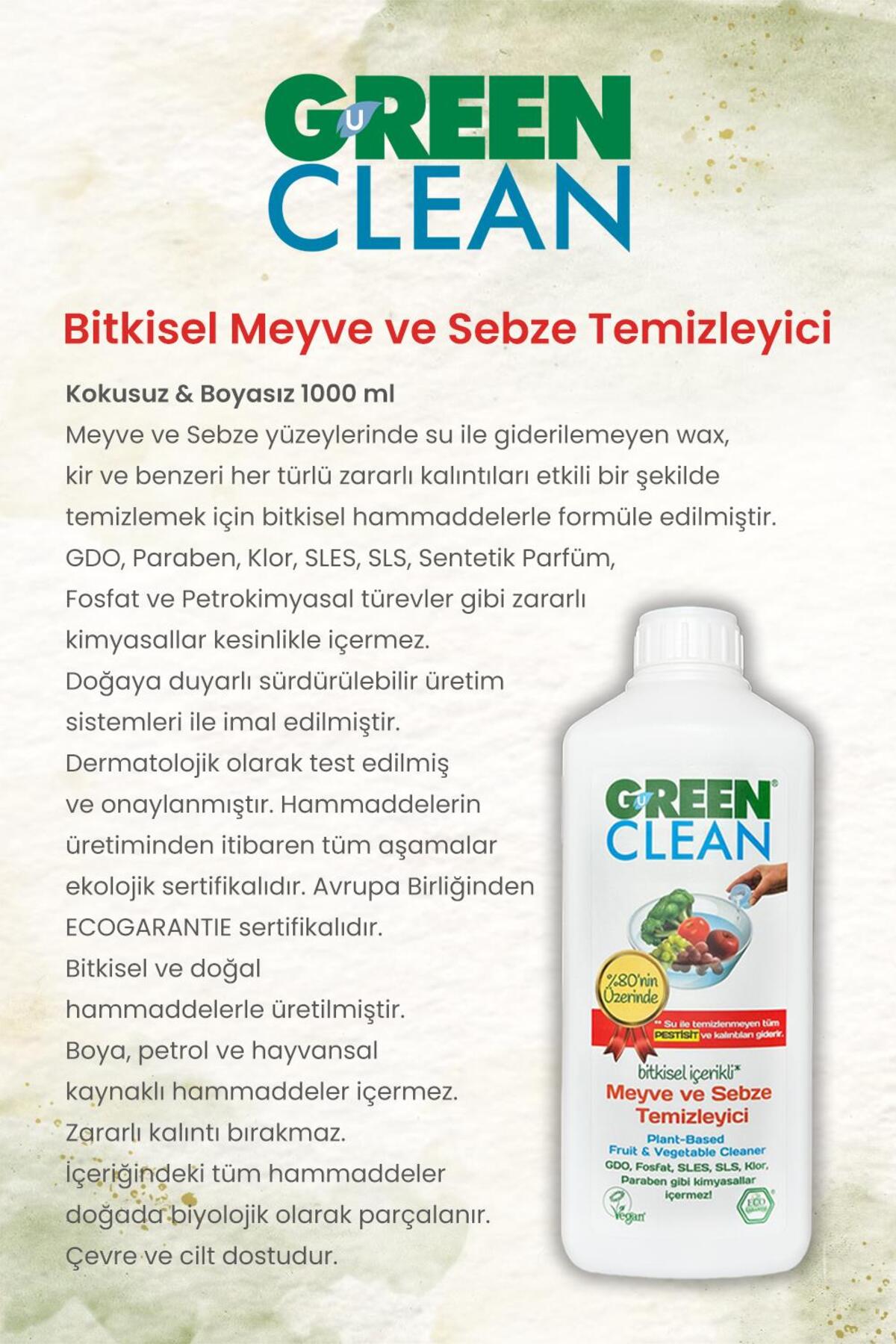 Bulaşık Det. 730 ml ve Meyze Sebze Tem. 1000 ml, Rosie Hediye