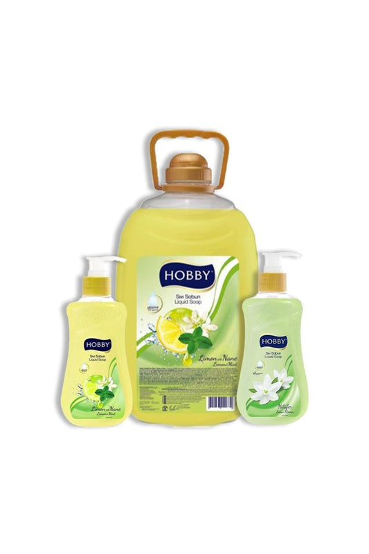 Sıvı Sabun Nilüfer 400 Ml, Limon Nane 400 Ml Ve 3600 Ml