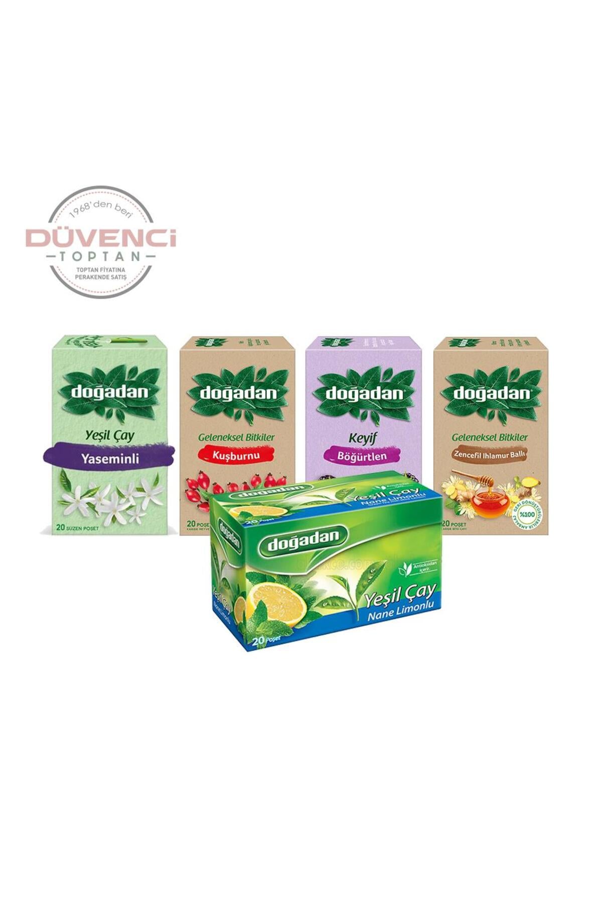 Zencefil Ihlamur Ballı Çay 20'li