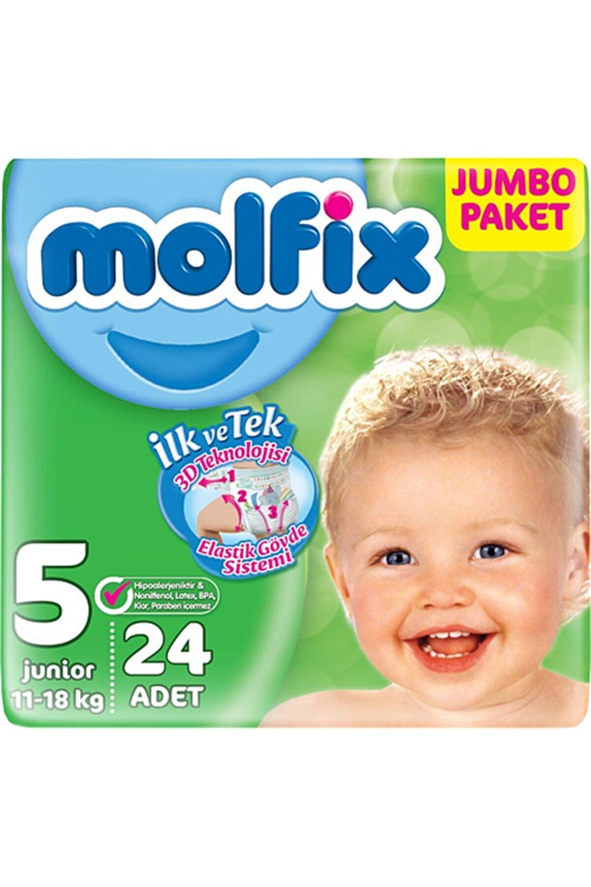 Molfi?x Jumbo Paket 5 Numara 24 Adetli?