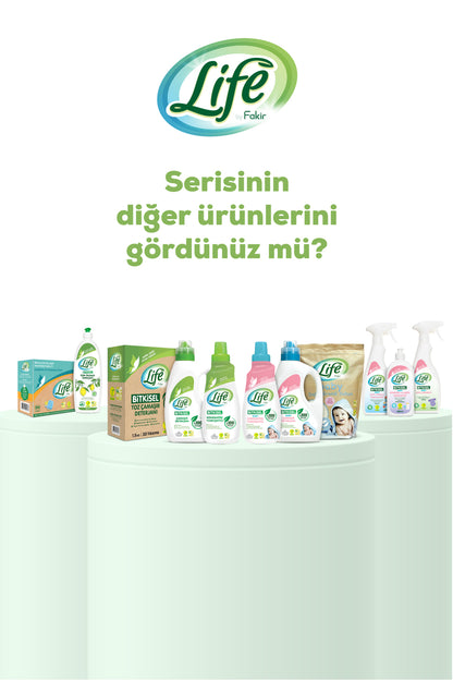 Vegan Doğal Toz Çamaşır Deterjanı Renkli Beyaz 1,5 Kg 3 Adet, %100 Doğal Temizlik