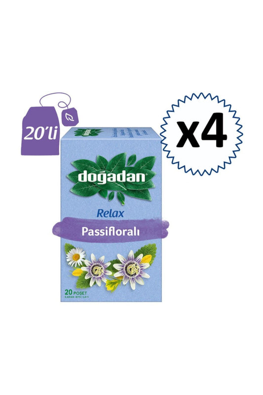 Relax Passifloralı Çay 20'li 4 Adet
