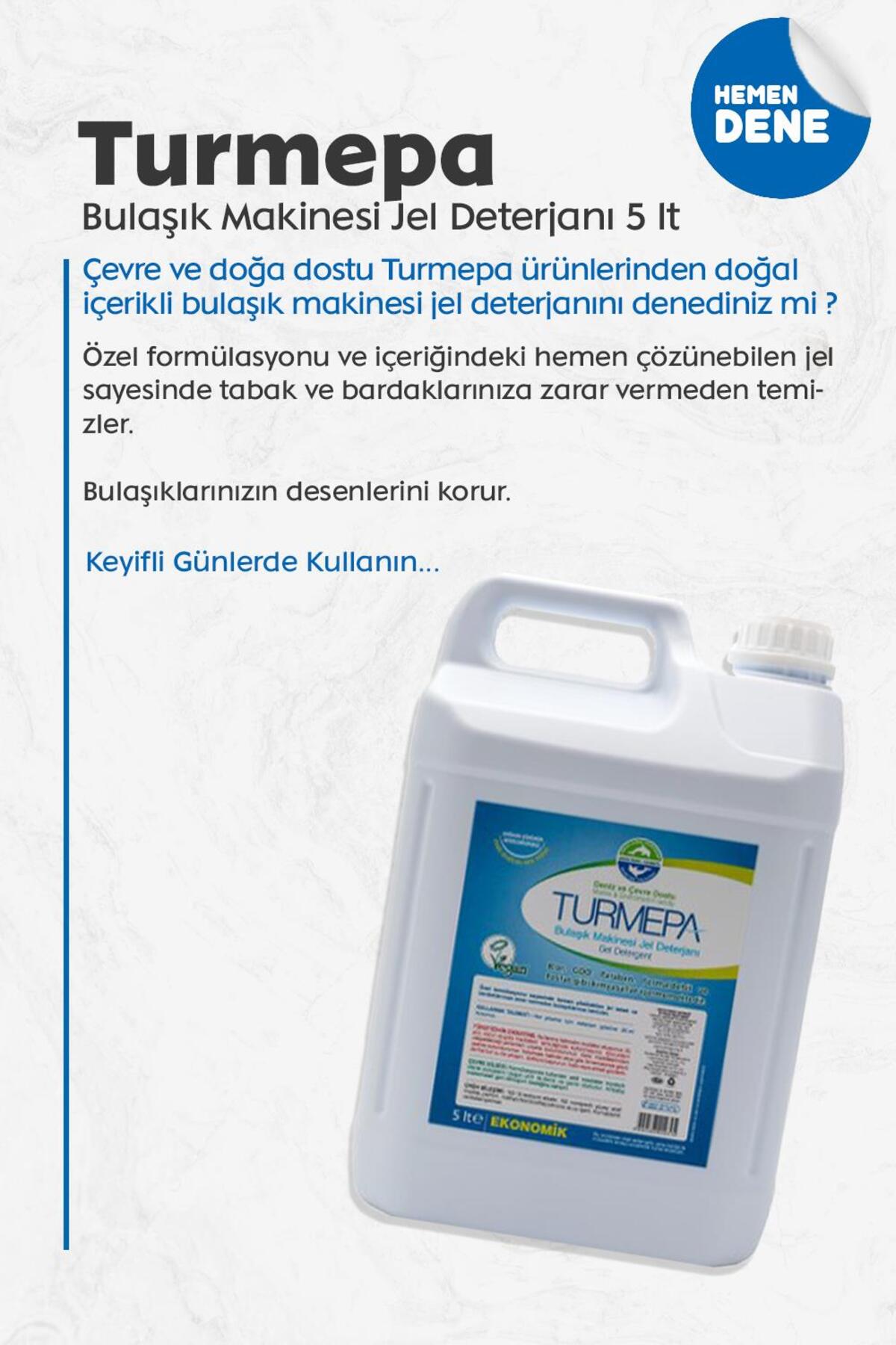 Jel Bulaşık Makinesi Deterjanı 5 Litre