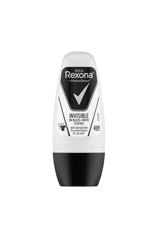 Men Invisible On Black + White Antiperspirant Roll On 50 ml