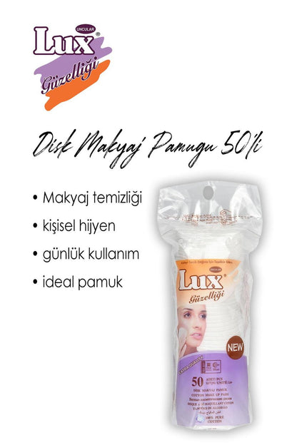 19 AL 16 ÖDE Disk Makyaj Pamuğu 50'li ve ROSIE