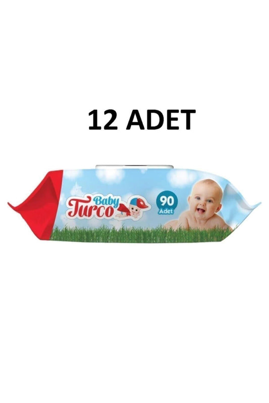 Islak Havlu Klasik 90 Lı X12