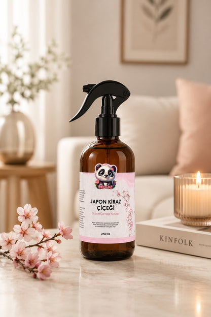 3 adet Japon Kiraz Çiçeği Oda ve Çamaşır Spreyi 250 ml