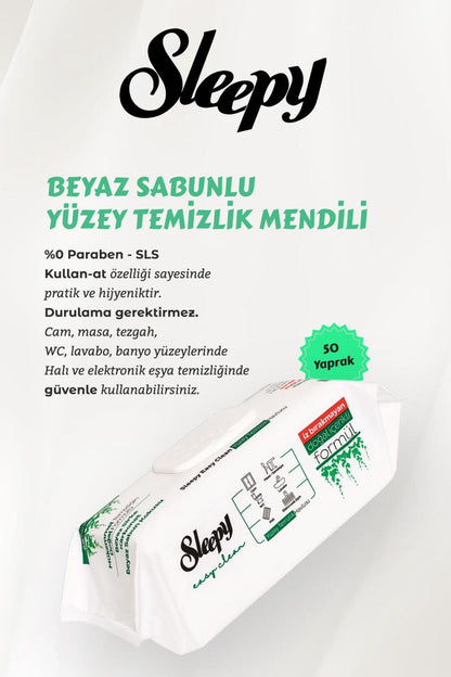 Easy Clean 20 AL 18 ÖDE Yüzey Temizlik Havlusu 50' li ve ROSIE
