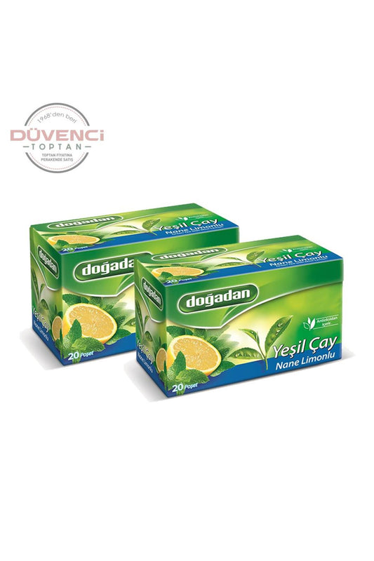 Yeşil Çay Nane Limon Karışımı 20'li x 2 Adet