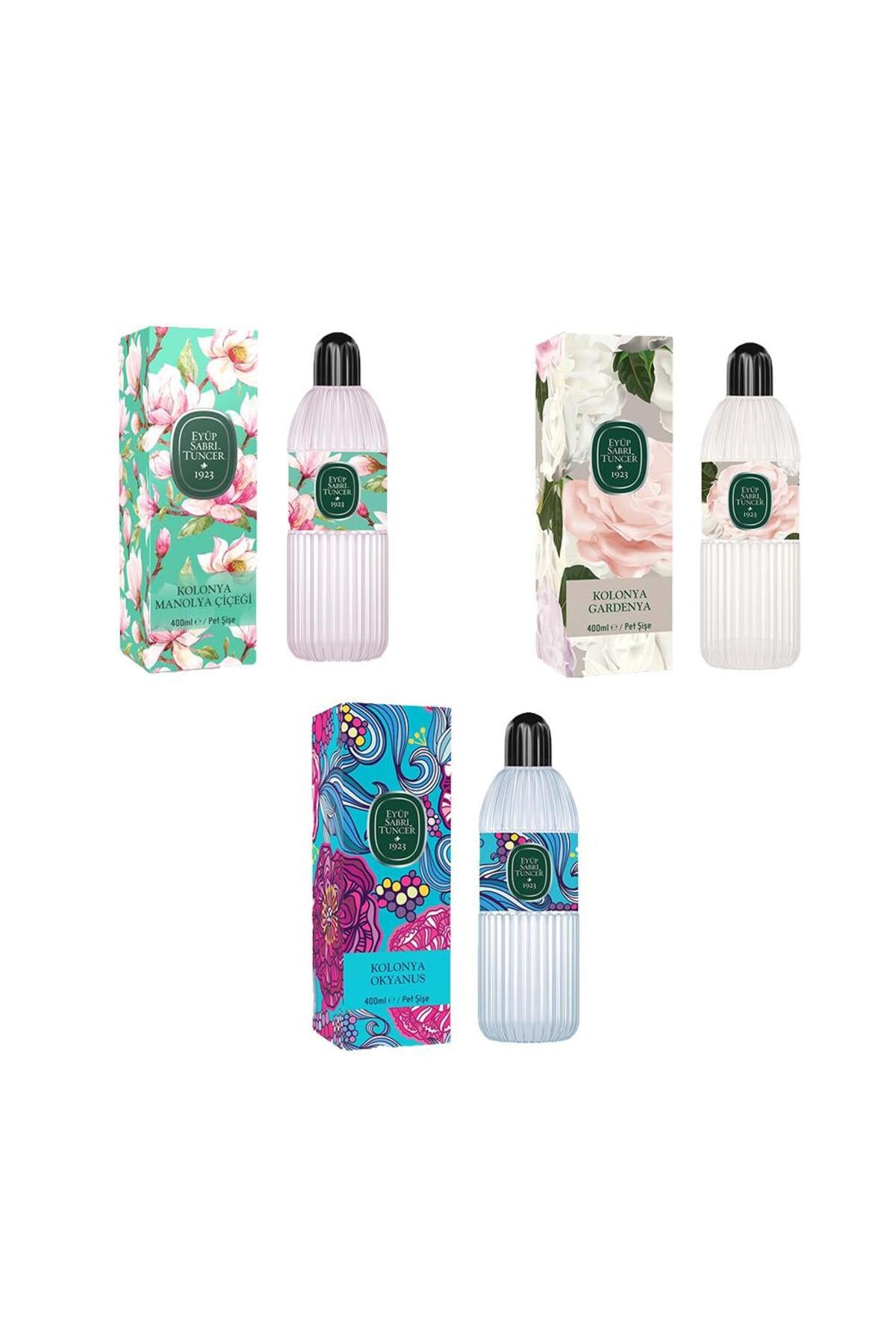 Kolonya Okyanus, Manolya Çiçeği ve Gardenya Pet Şişe 400 ml