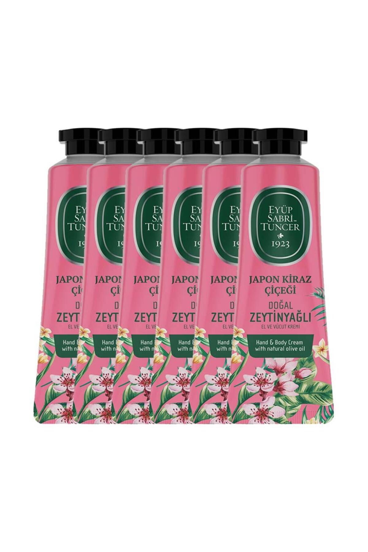 El Ve Vücut Kremi Japon Kiraz Çiçeği 50 ml X 6