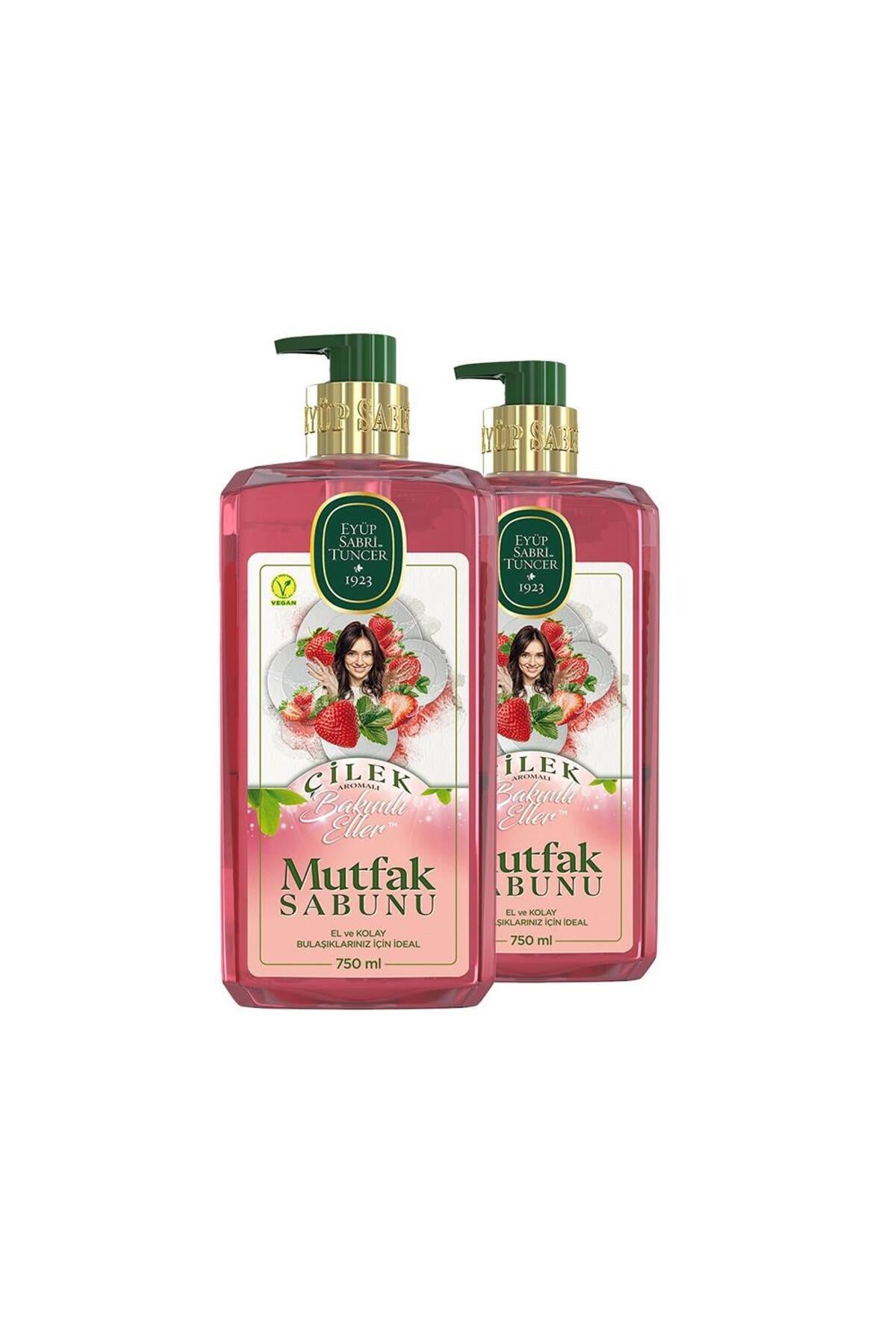 Çilek Mutfak Sabunu 750 ml x 2