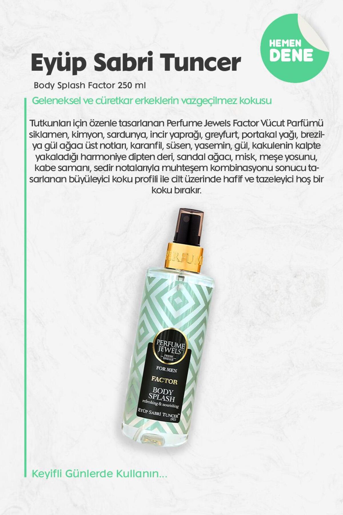 Body Splash Factor 250 ML