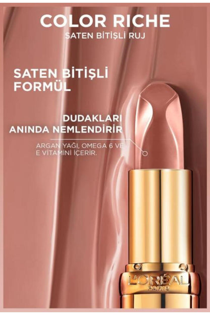 Maybelline Fit Me Fondöten 130 Buff Beige, Lash Sensational Waterproof Maskara, Riche Nude Saten Bi