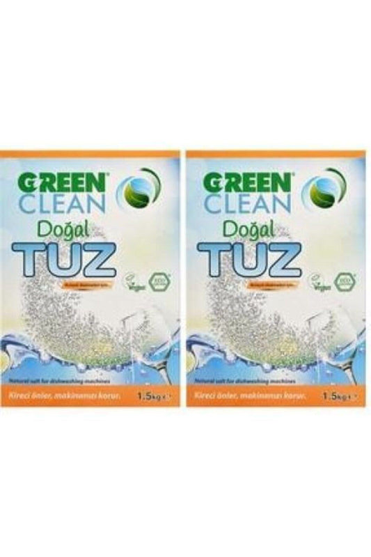 1,5 Kg Doğal Bulaşık Makinesi Tuzu x 2 Adet