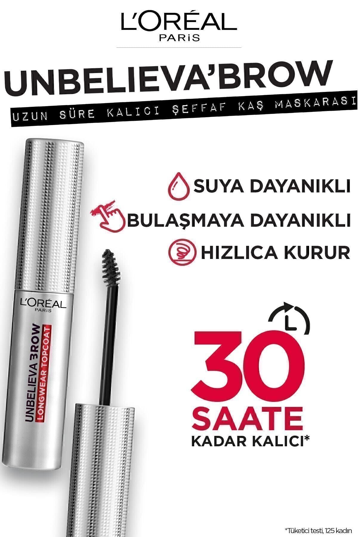 Unbelieva Brow Uzun Süre Kalıcı Şeffaf Kaş Maskarası
