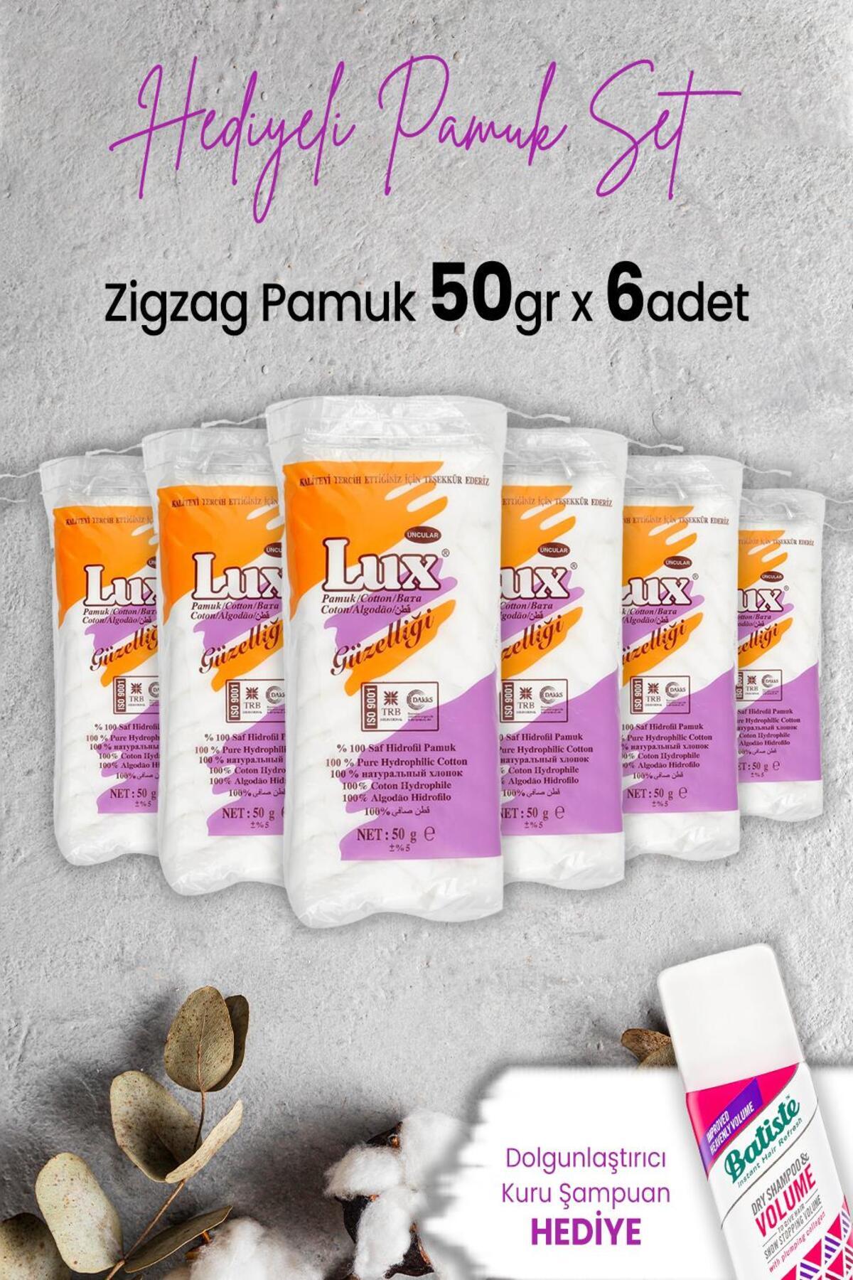 Zigzag Pamuk 50 gr x 6 Adet ve Hediyeli