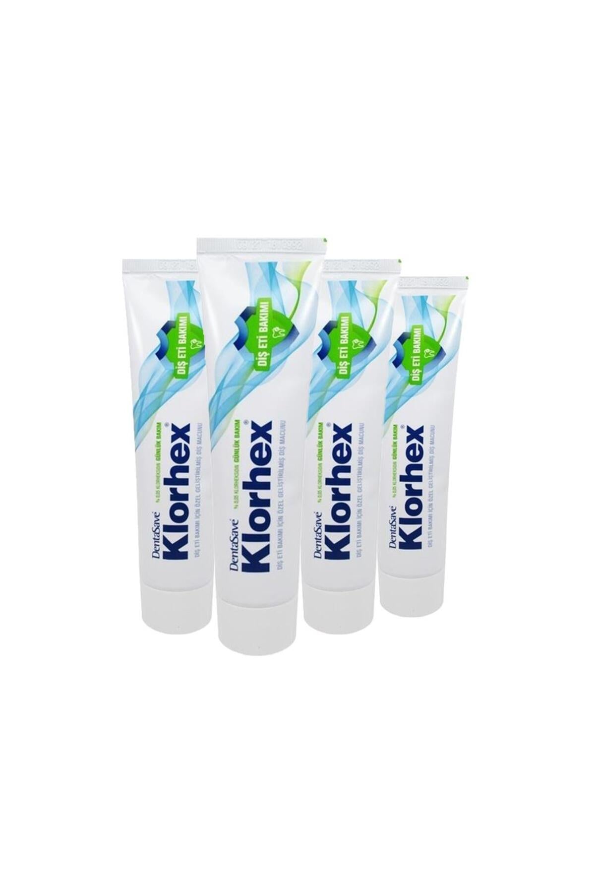 Klorhex Diş Macunu Günlük Bakım 75 ml x 4