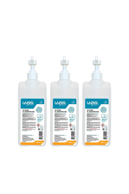 Labs Dezenfektan Sprey Başlık 1 Lt x 3 Adet