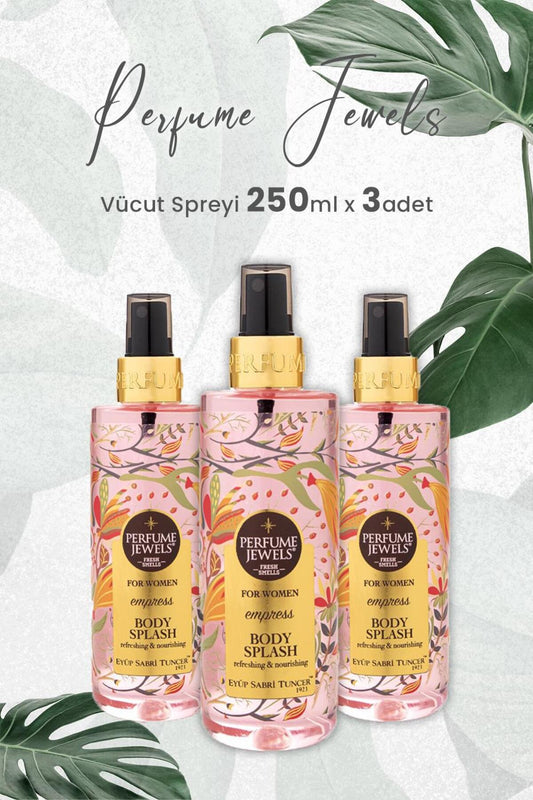 Body Splash Empress 250 ml x 3 Adet