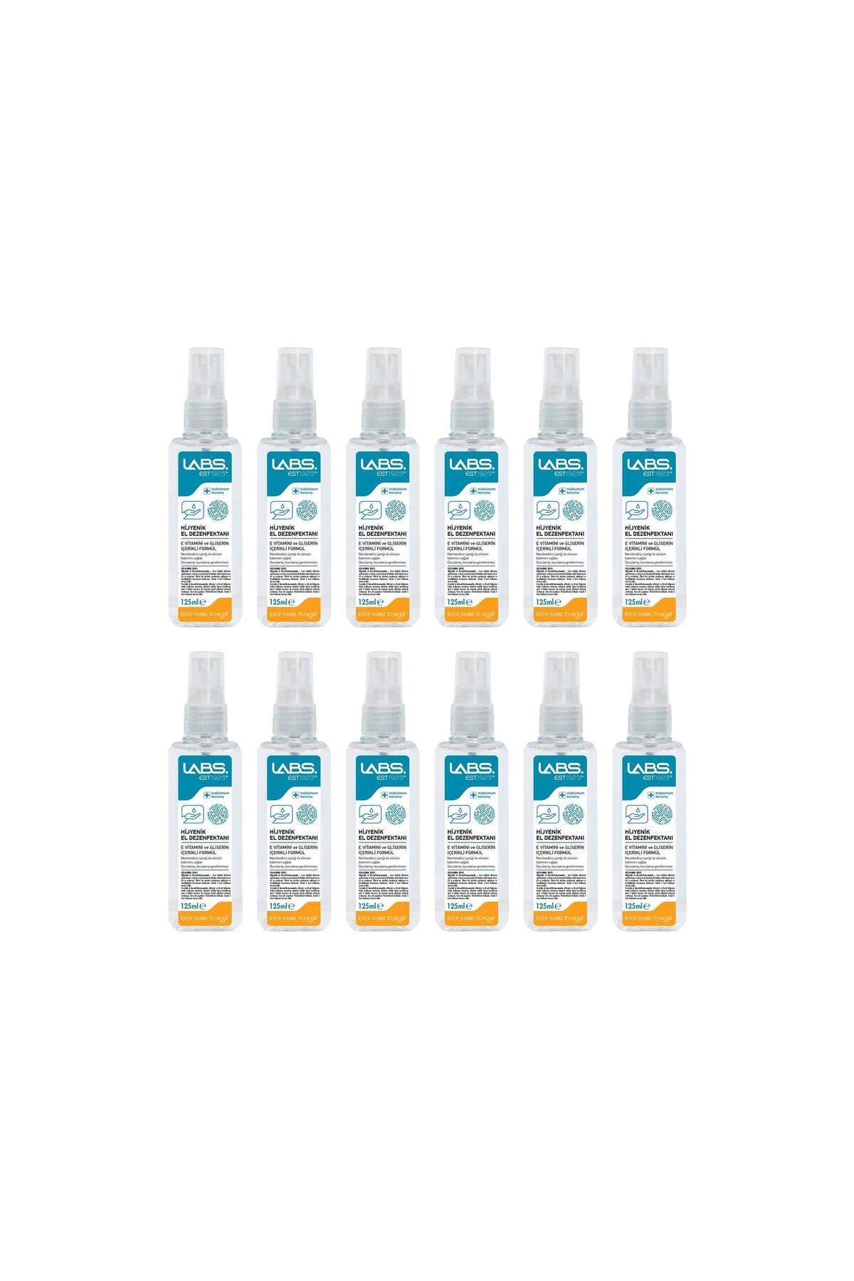 Labs El Dezenfektanı 125 ml x 12 Adet