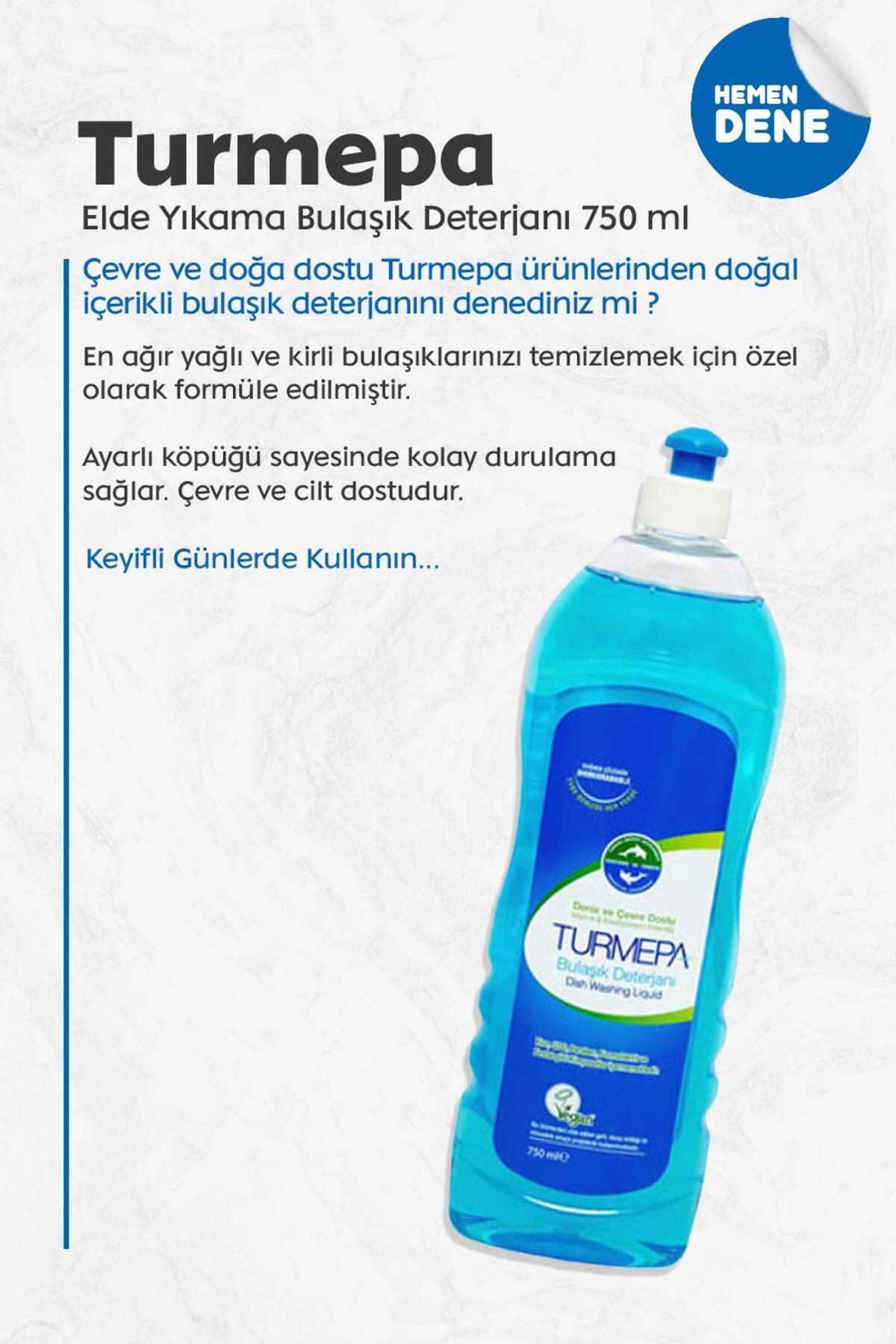 7 AL 6 ÖDE Elde Yıkama Bulaşık Deterjanı 750 ml, Pamuk Hediyeli