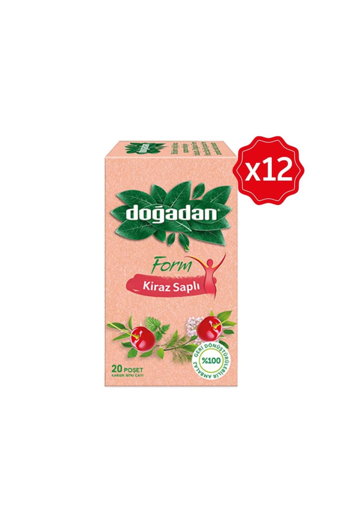 Form Çay Kiraz Saplı x 12