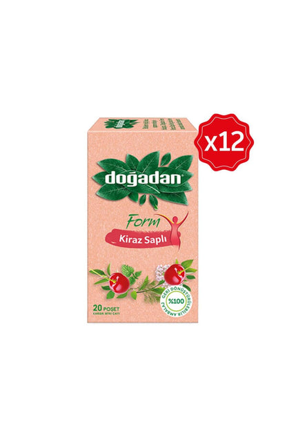 Form Çay Kiraz Saplı x 12