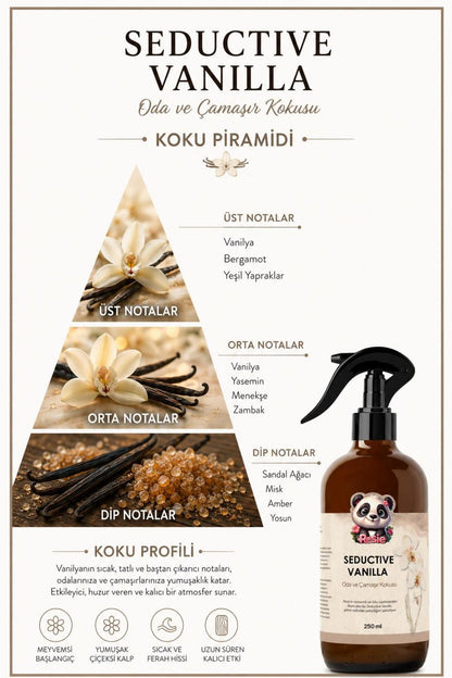 3 adet Seductive Vanilla Oda ve Çamaşır Spreyi 250 ml