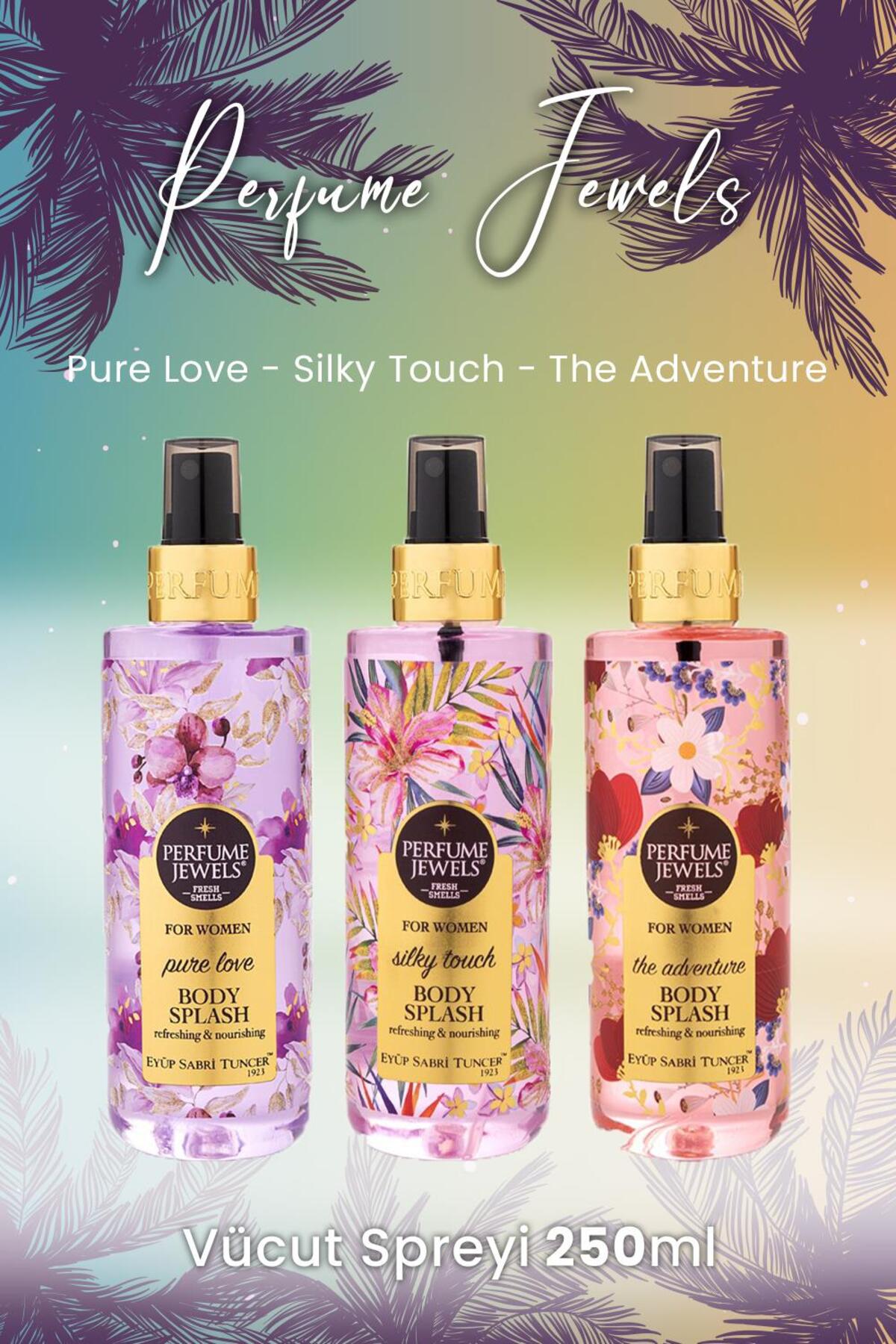 Vücut Spreyi Pure Love, Silky Touch ve The Adventure
