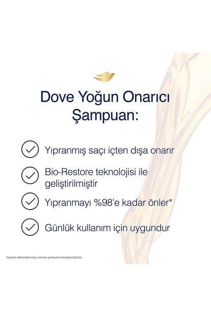 Ultra Care Saç Bakım Şampuanı Yoğun Onarıcı Yıpranmış Saçlar Için 400 ml X3 Adet