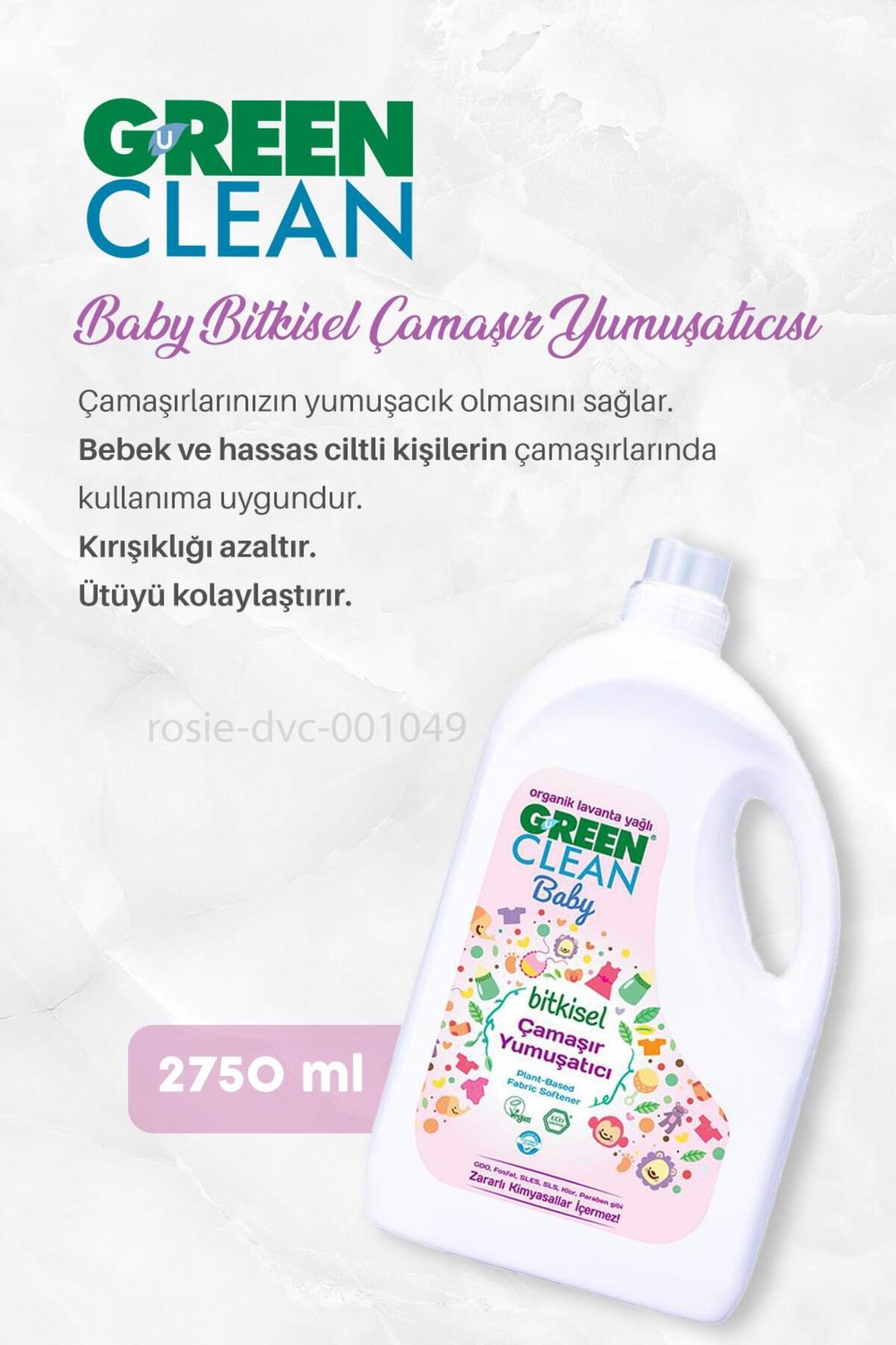 Baby Biberon Temizleyici 2.75 kg, Bulaşık Deterjanı 2.75 kg ve ROSIE