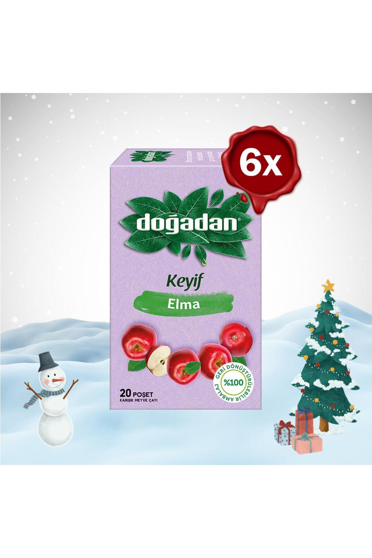 Yılbaşı Paketi Elma Çayı 20'li x 6