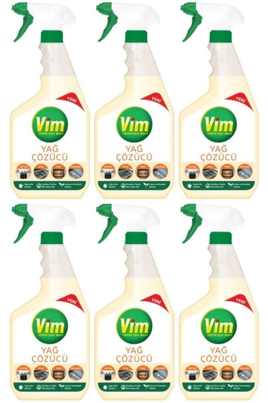 Mutfak Yağ Çözücü Sprey 750 Ml 6 Adet
