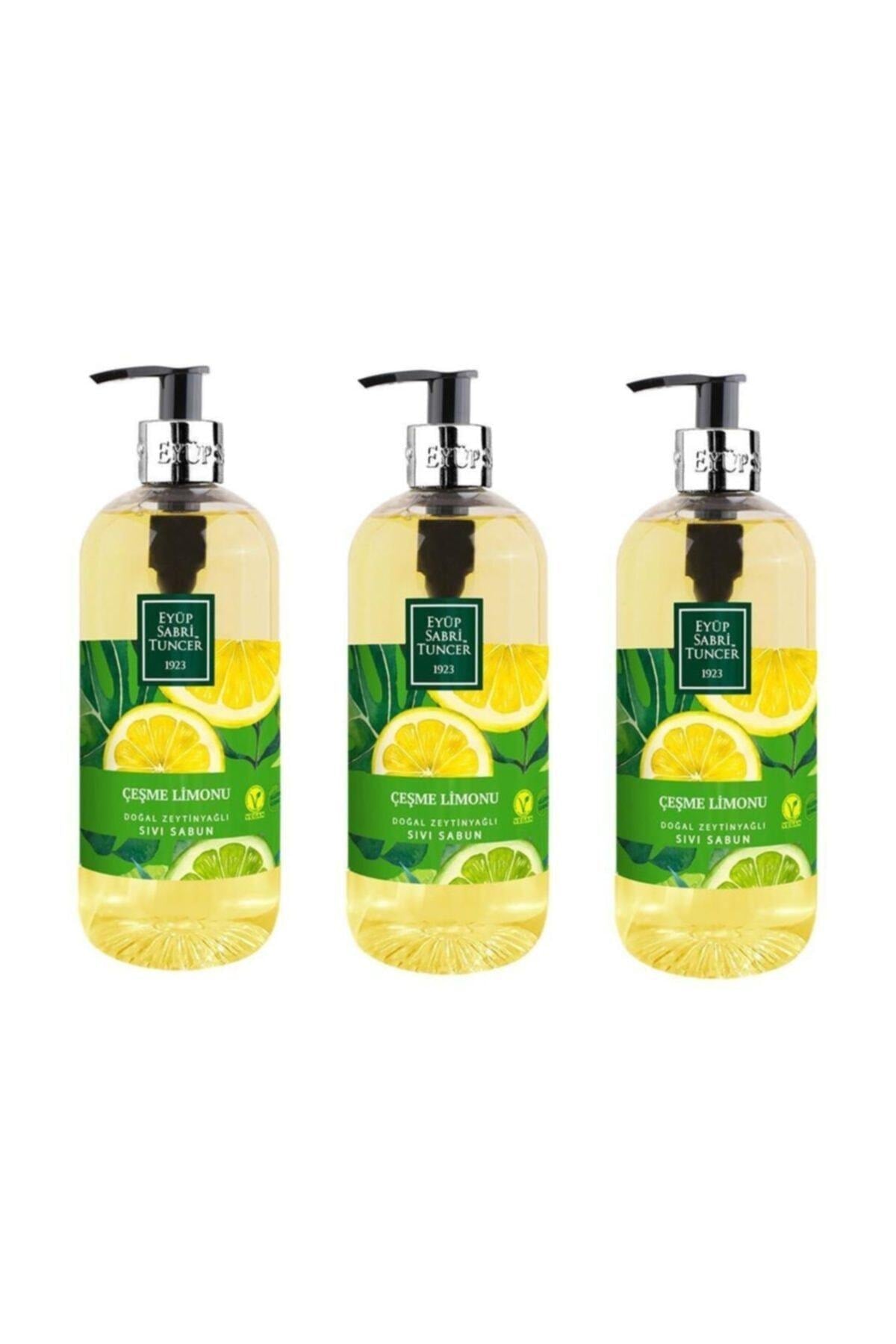 Sıvı Sabun Çeşme Limonu 500 Ml X 3 Adet