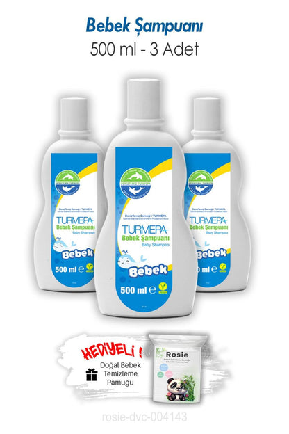 Bebek Şampuanı 500 ML 3 Adet ve ROSIE