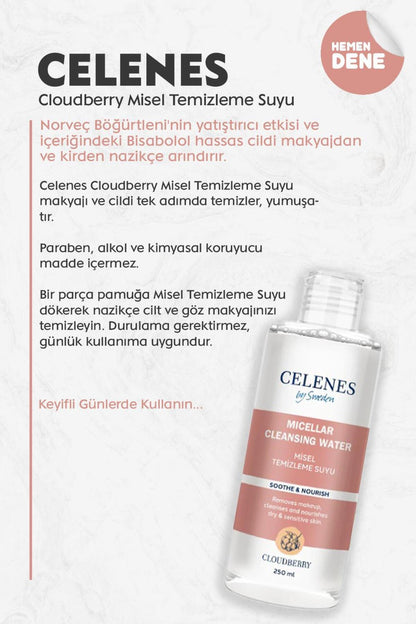 By Sweden Cloudberry Temizleme Suyu 7 Al 6 Öde Ve Pamuk