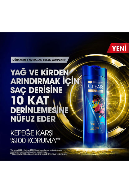 Men Kepeğe Karşı Etkili Şampuan Legend by CR7 350 ml x3