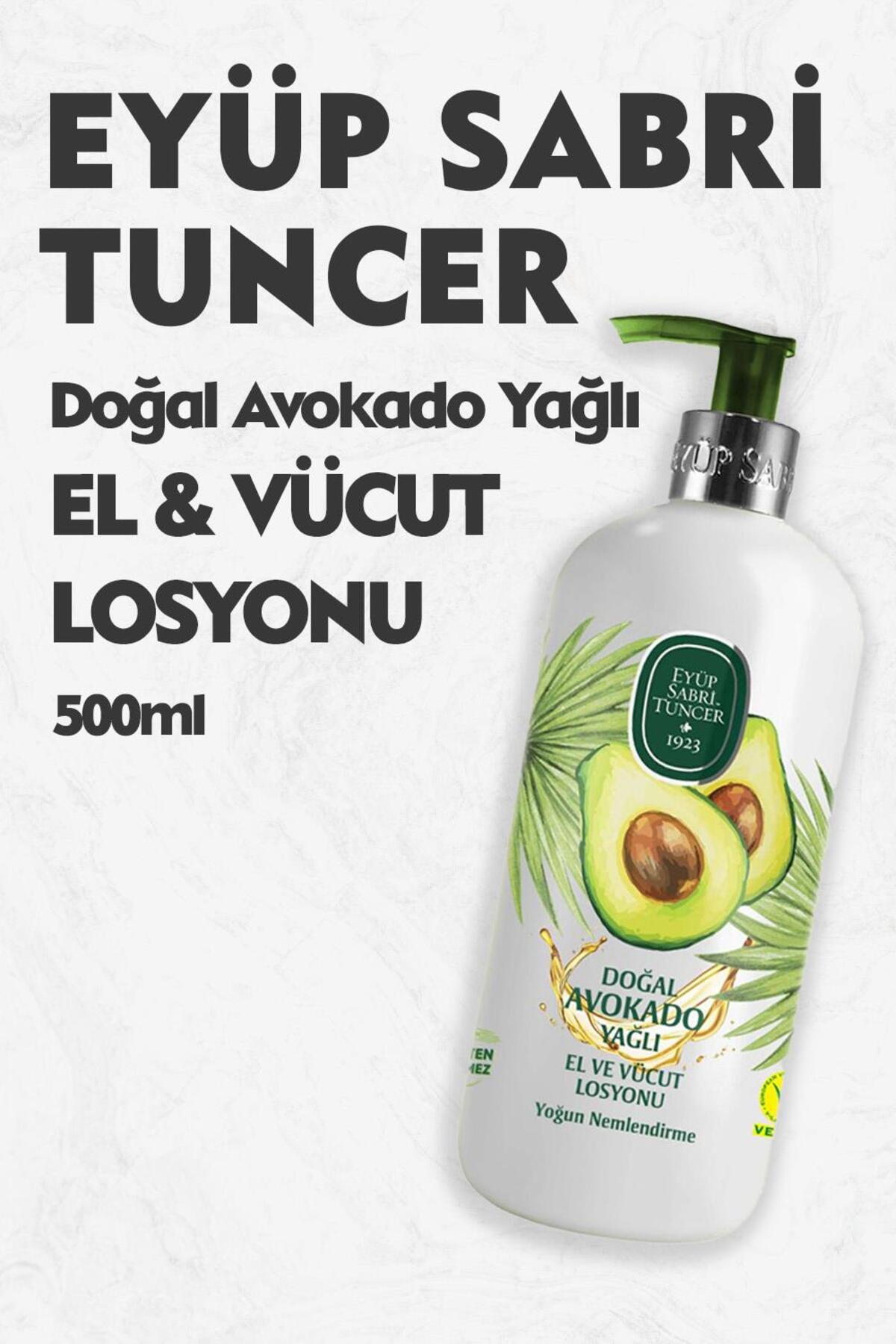 Doğal Avokado Yağlı El Ve Vücut Losyonu 500 ML