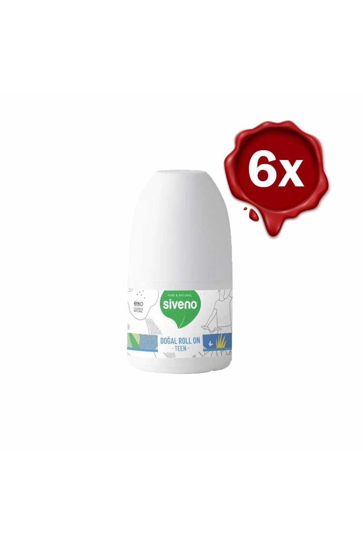 %100 Doğal Roll-on Teen Blue 50 ml X 6