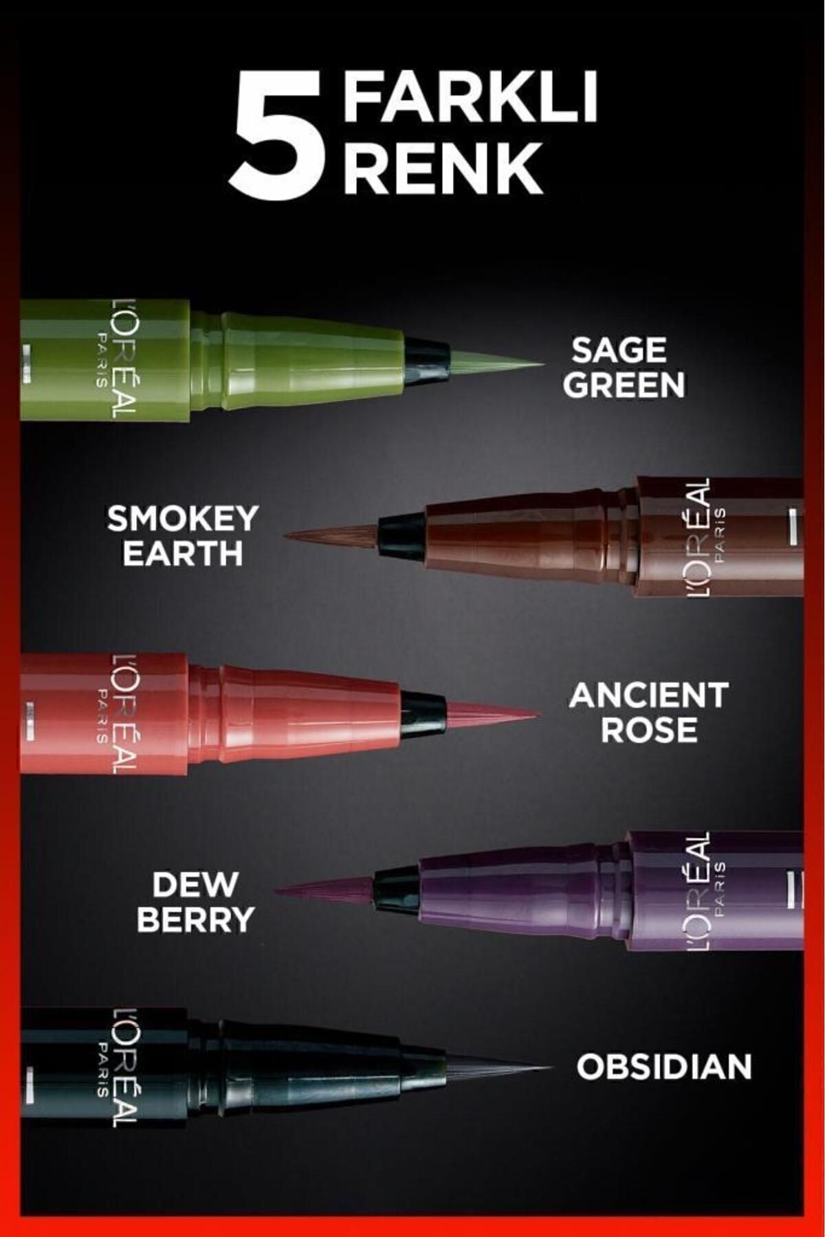 L'oréal Paris Infaillible 36h Grip Micro Fine Eyeliner 04 Dew Berry