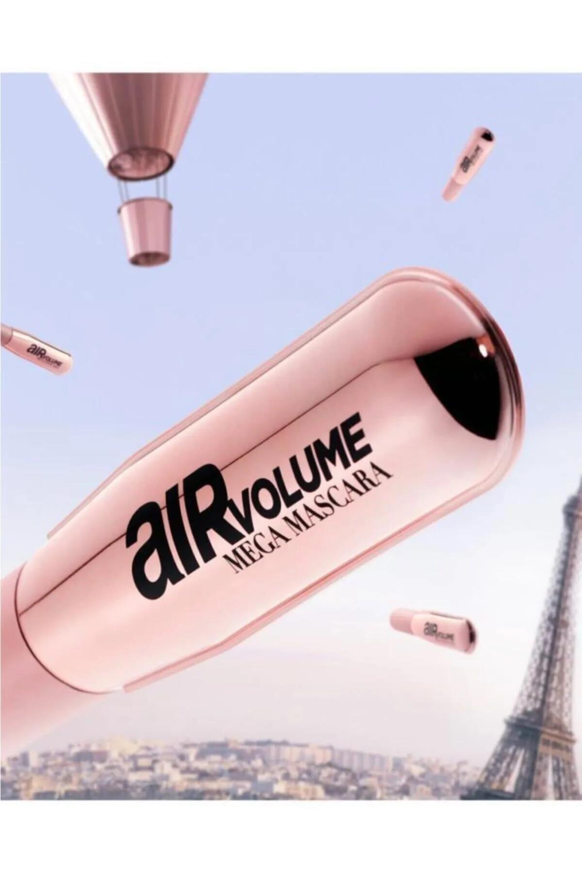 3 Adet Loreal Paris Air Volume Mega Maskara Siyah ve ROSIE Pamuk 60'lı
